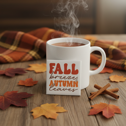 Fall Breeze and Autumn Leaves 2x2 Magnet - Apple Cider Cozy Lifestyle