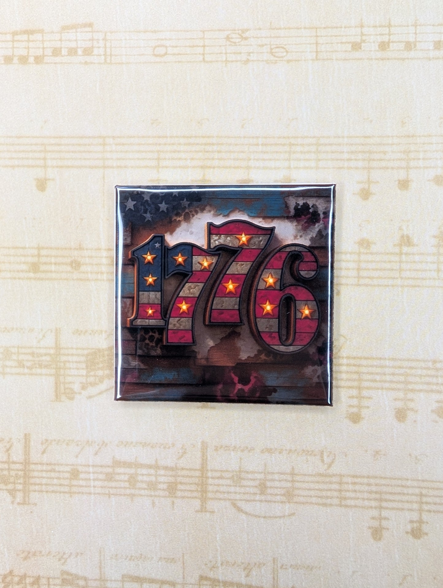 2x2" 1776 Magnet