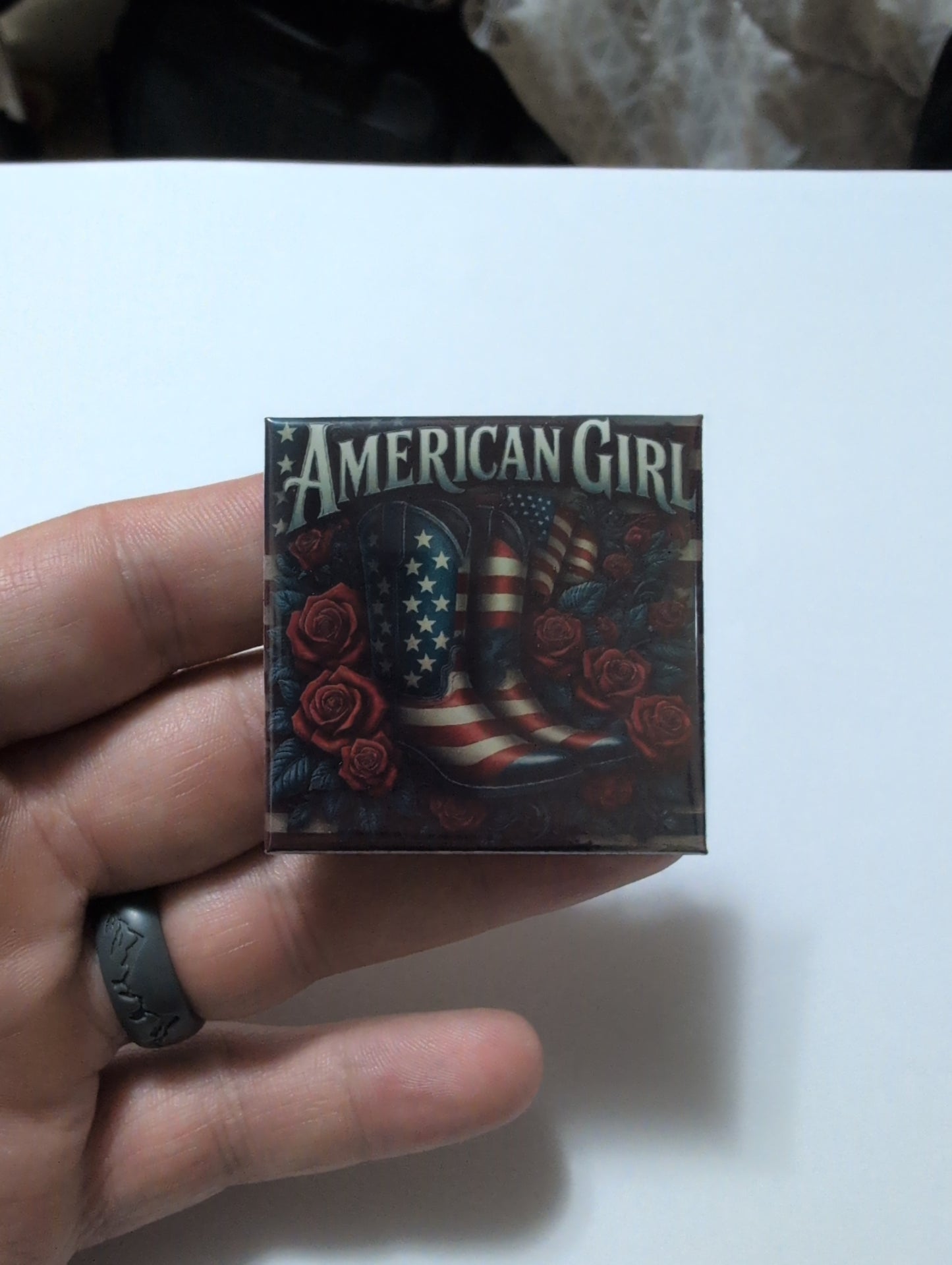 American Girl 2x2 Magnet
