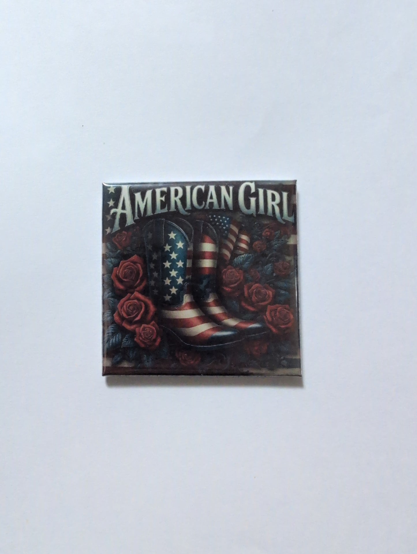 American Girl 2x2 Magnet