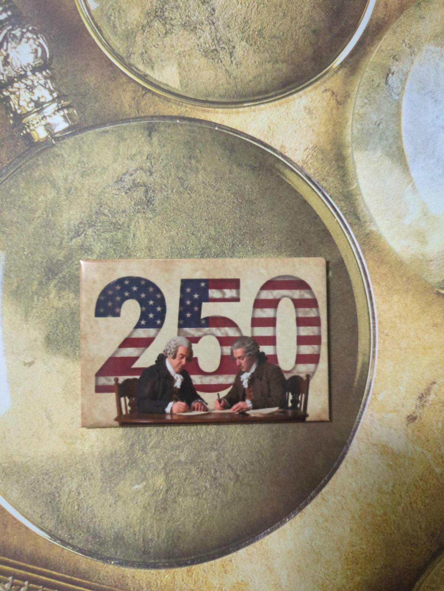 Signing the Declaration of Independence 250th Anniversary 2x3 Magnet
