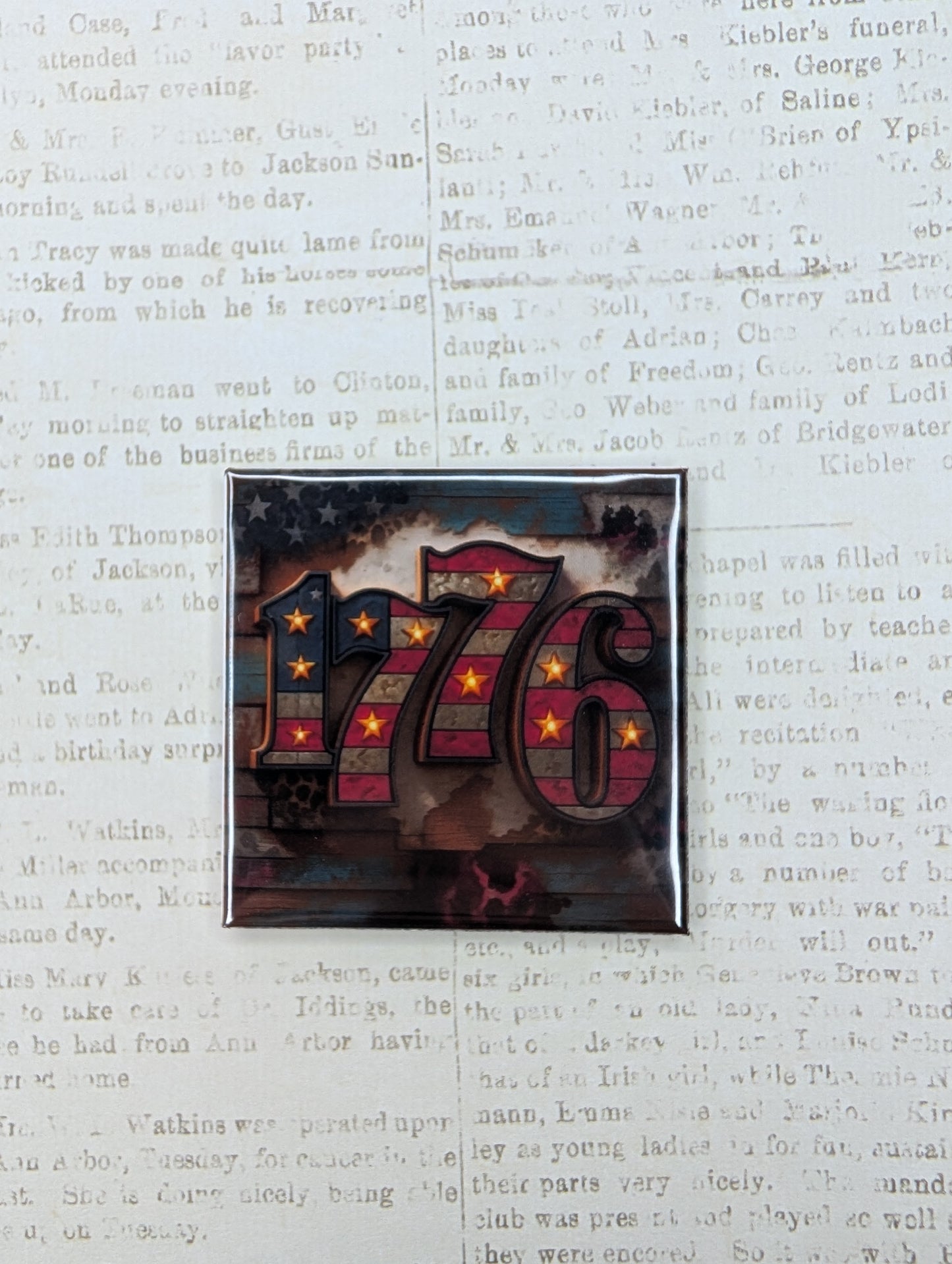 2x2" 1776 Magnet