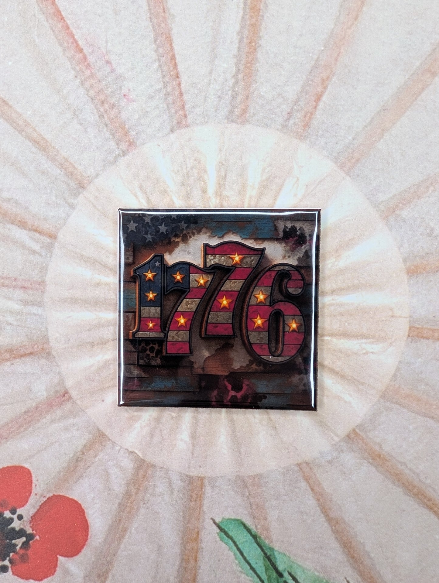 2x2" 1776 Magnet