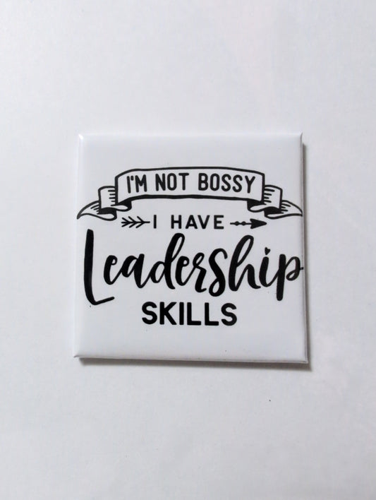 I'm Not Bossy 2x2 Magnet