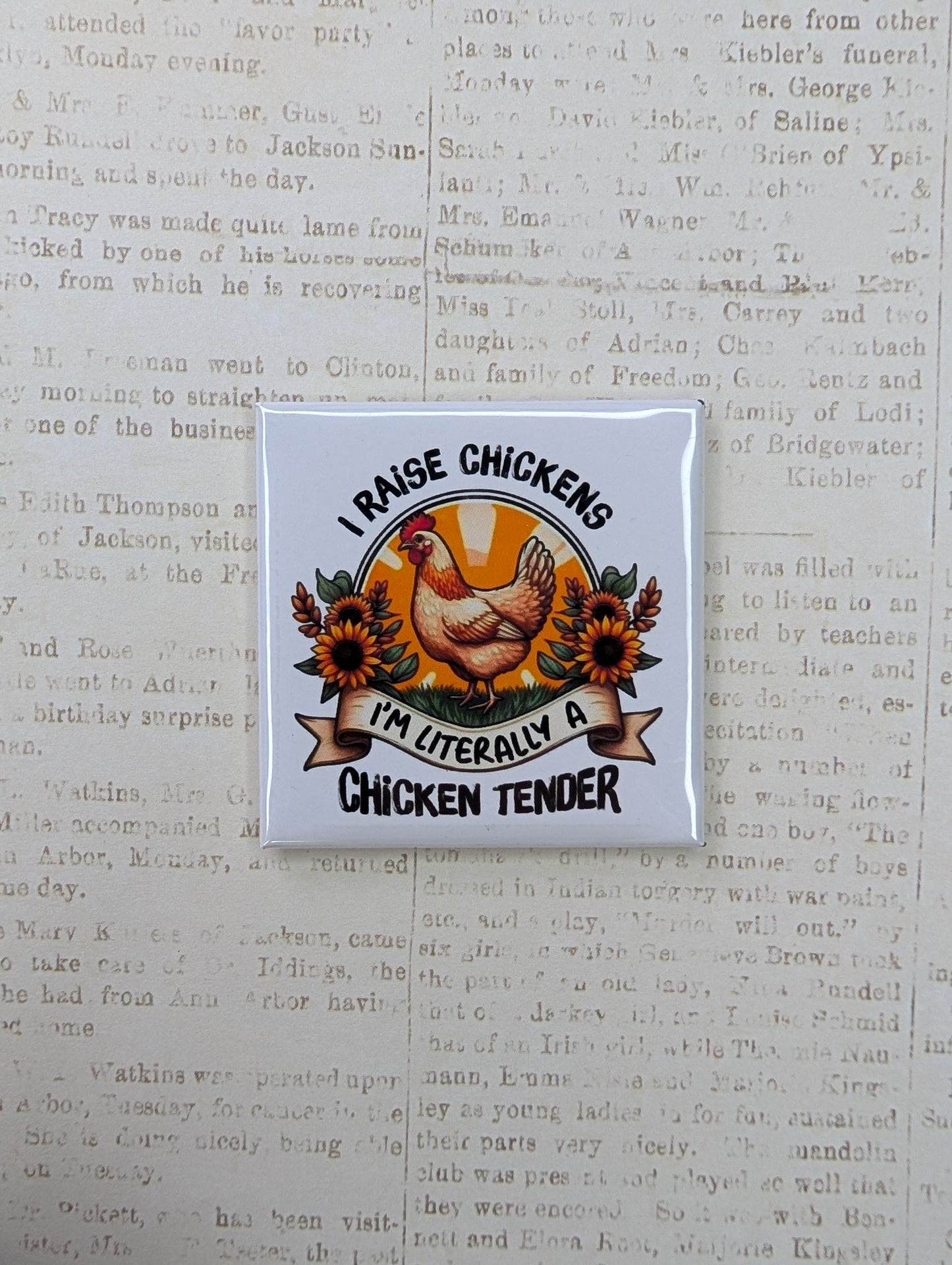 I Raise Chickens