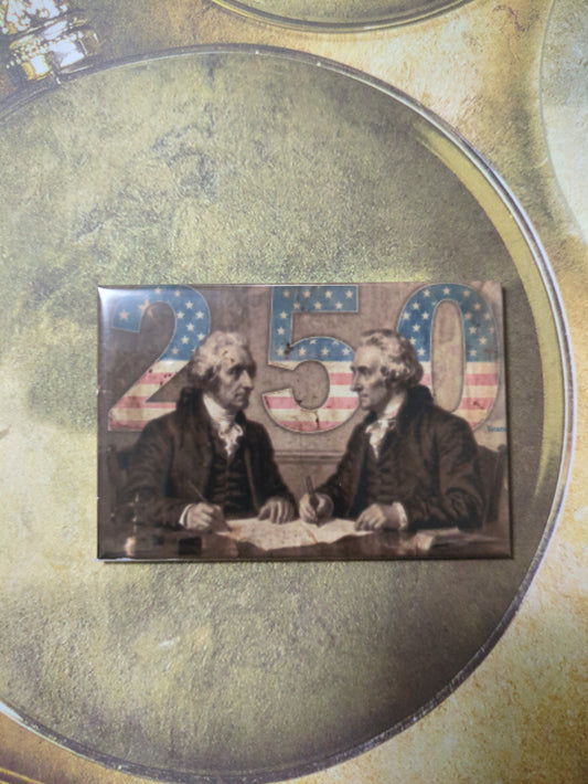 Signing the Declaration of Independence Vintage 250th Anniversary 2x3 Magnet